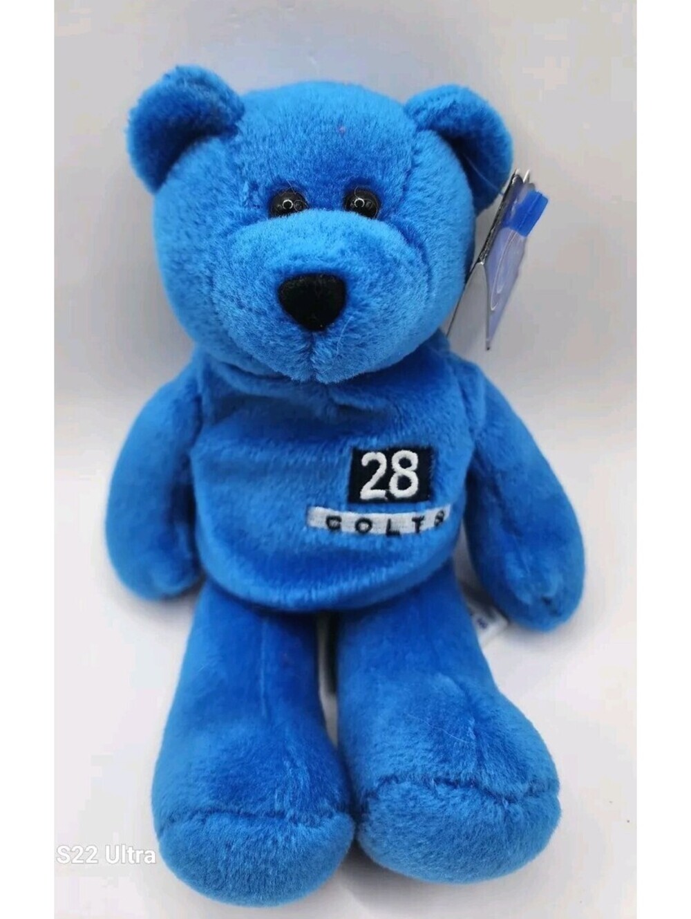 Indianapolis Colts Marshall FAULK #28 Limited Treasures Pro Bear 1998 Vintage